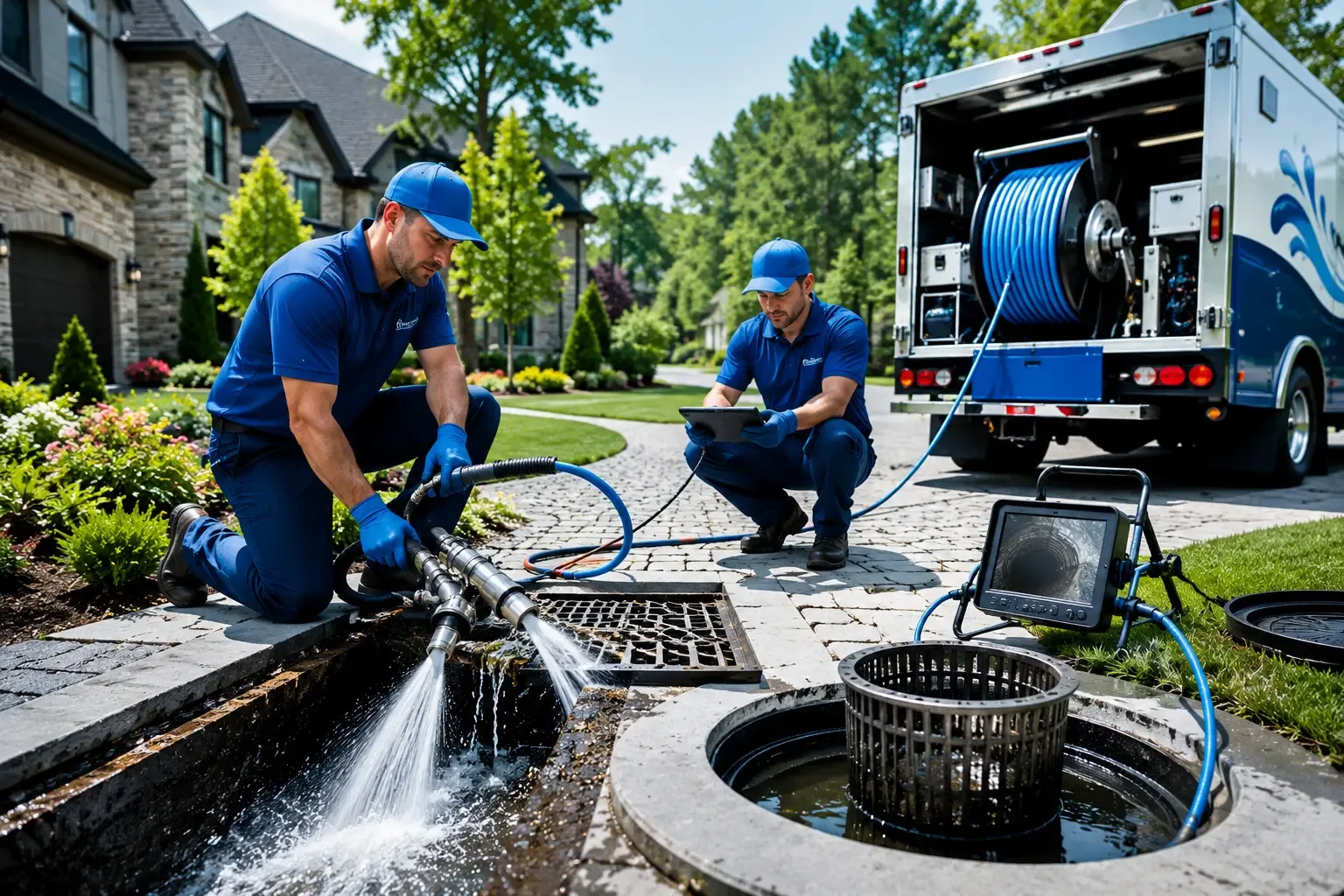 Local outdoor drain cleaning professionals in Walker, MO