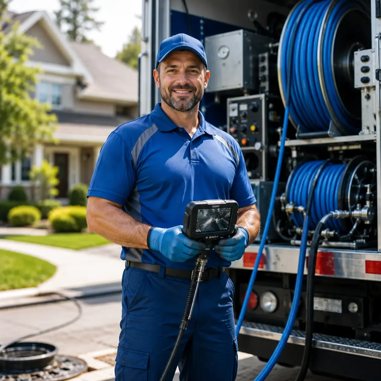 Local outdoor drain cleaning specialists in Walker, MO